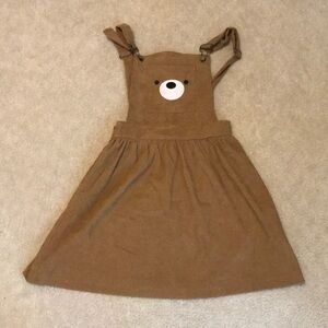 Brown Bear Face Dress